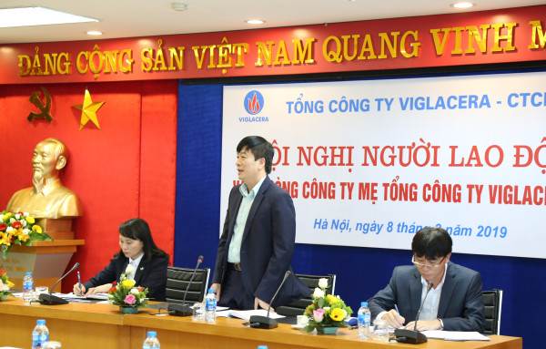 Tổng công ty Viglacera – CTCP tổ chức thành công Hội nghị Người lao động tại Văn phòng Công ty mẹ